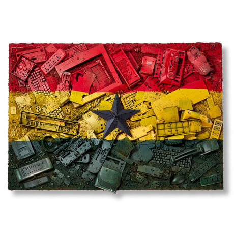 【長坂真護】Tシャツ「Ghana」(オーガニックコットン）