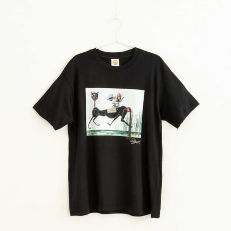 【長坂真護】Tシャツ「Our friendship」（オーガニックコットン）