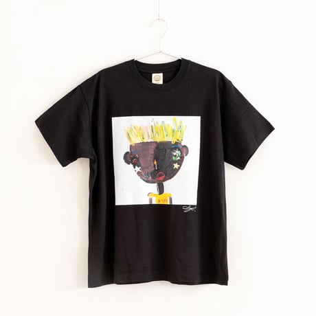 【長坂真護】Tシャツ「I realized this is my love」（オーガニックコットン）