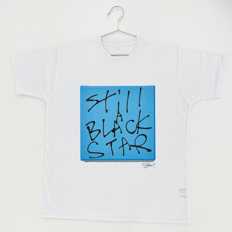 長坂真護】Tシャツ「Still A Black Star」（リサイクル