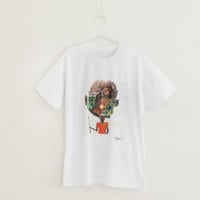 【長坂真護】Tシャツ「I wanna be your hero」（リサイクルポリエステル）