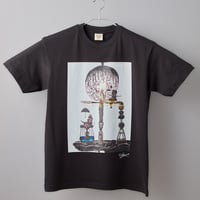 【長坂真護】Tシャツ「内界は外界であり、外界は内界であって、内界は外界である」（オーガニックコットン）