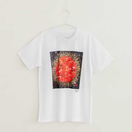 【長坂真護】Tシャツ「RISING SUN」（リサイクルポリエステル）