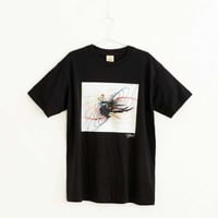 【長坂真護】Tシャツ「未来の農耕器具」(オーガニックコットン）