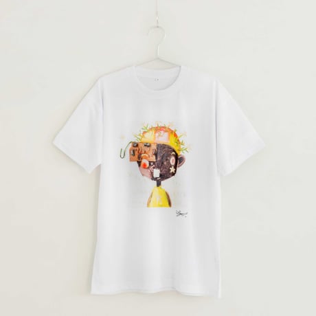 【長坂真護】Tシャツ「Bye Bye waruico chan」（リサイクルポリエステル）