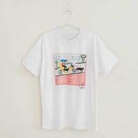 【長坂真護】Tシャツ「Superstars」（リサイクルポリエステル）