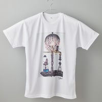 【長坂真護】Tシャツ「内界は外界であり、外界は内界であって、内界は外界である」（リサイクルポリエステル）
