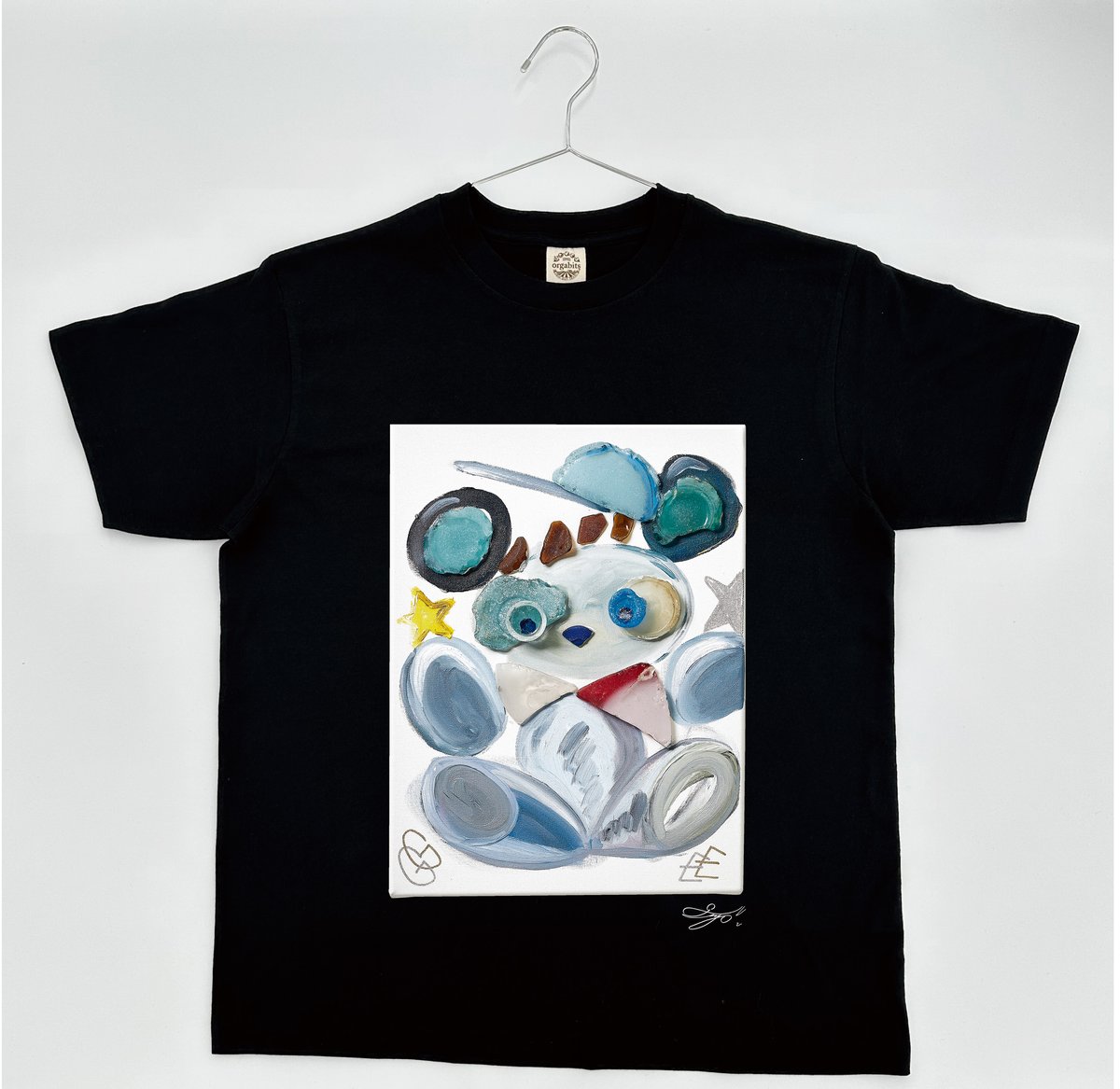 長坂真護】Tシャツ「GET」(オーガニックコットン) | MOON MATE 長坂真護】Tシャツ「GET」(オーガニックコットン) | MOON MATE