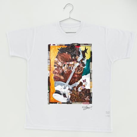 【長坂真護】Tシャツ「Ben is plastics」（リサイクルポリエステル）