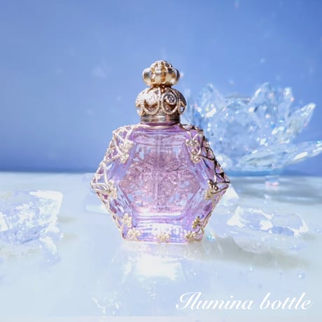 Queen bee　〜女王蜂・繁栄　【ボヘミアンガラス香水瓶・チェコガラス】