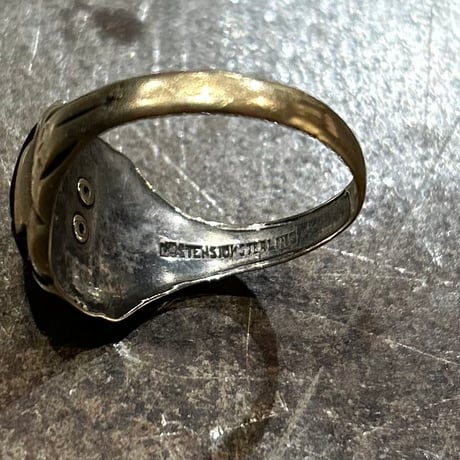 1930’s "College Ring"   JUSTEN10K  STERLING     SIZE：20号
