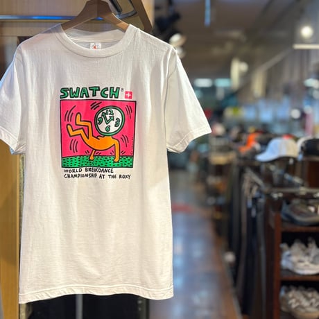 1990's "Keith Haring"  SWATCH  Dead Stock  SIZE：Medium