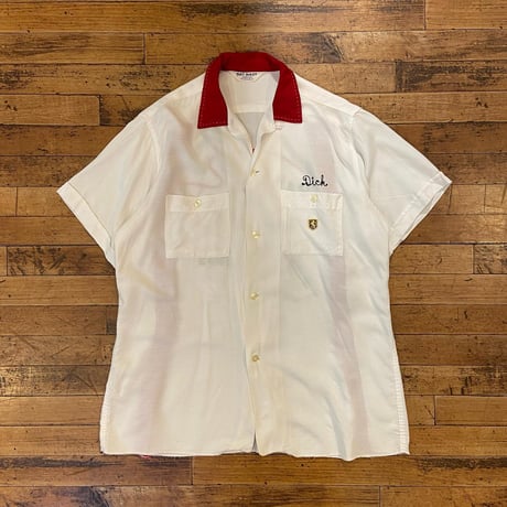1960's "NAT NAST"　Bowling Shirt　SIZE : L