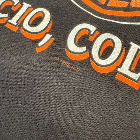 1990's "Harley-Davidson"  Long Sleeve Tee  SIZE：M