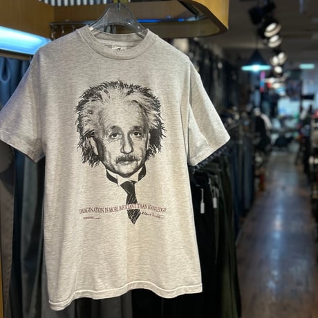 1990’s "Albert Einstein"  Short Sleeve Tee   SIZE：L