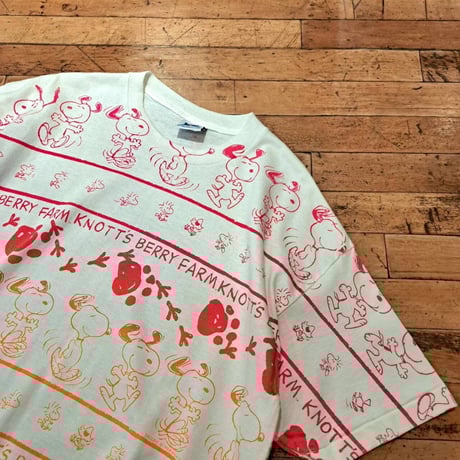 1990's "SNOOPY"　Short Sleeve Tee　SIZE : XL