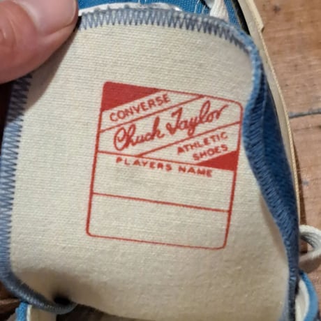 1970's "CONVERSE"　Chuck Taylor　SIZE : 16 (34.5cm)