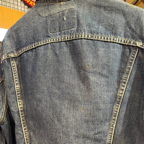 1960's "LEVI'S" DENIM JACKET SIZE : 46