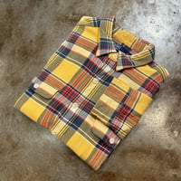 1990's "Polo by Ralph Lauren"　Flannel Shirt　SIZE : L