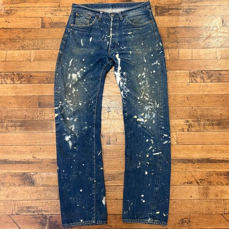 1960’s  "LEVI'S"    501 Denim Pants BIGE  S Type   SIZE：W33 L32.5
