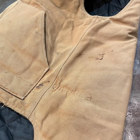 1980's "Carhartt"　Duck Vest　SIZE : L-Tall