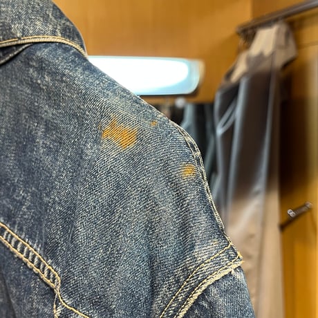 1960's "LEVI'S" DENIM JACKET SIZE : 46
