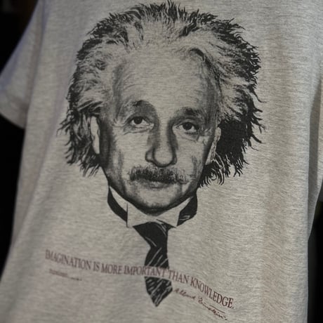 1990’s "Albert Einstein"  Short Sleeve Tee   SIZE：L