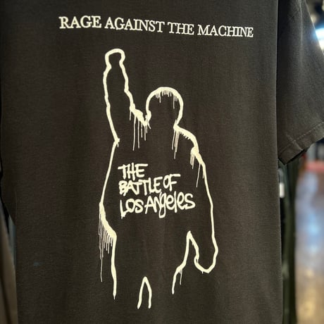1990’s "RAGE AGAINST THE MCHINE"    Short Sleeve Tee     SIZE：XL