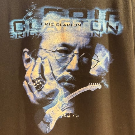 1990's "Eric Clapton"  Short Sleeve Tee  SIZE：XL