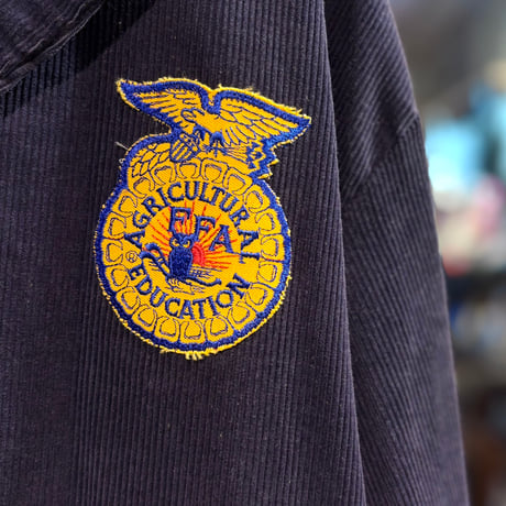 1990's "FFA"  Corduroy Jacket with Tie  SIZE：48