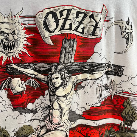 1990's "OZZY OSBOURNE" BAND T-SHIRT SIZE : XL