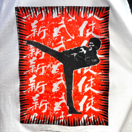1990's "MOSQUITOHEAD"  Bruce Lee  Short Sleeve Tee  SIZE：XL