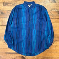 1990's "SEVEN"  Cotton Long Sleeve Shirt  SIZE：L