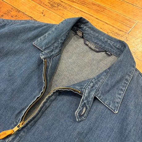 1980's  "Polo by Ralph Lauren"  Denim Swing Top  SIZE：XXL
