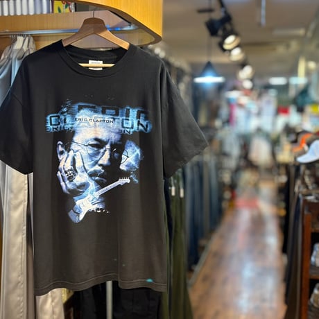 1990's "Eric Clapton"  Short Sleeve Tee  SIZE：XL