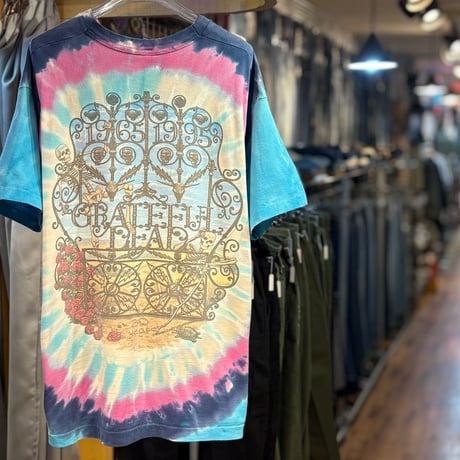 1990's "Grateful Dead"  Short Sleeve Tee  SIZE：XL