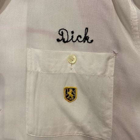 1960's "NAT NAST"　Bowling Shirt　SIZE : L