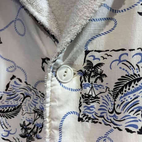 1950's  Hawaiian Beach Shirt  SIZE：Large