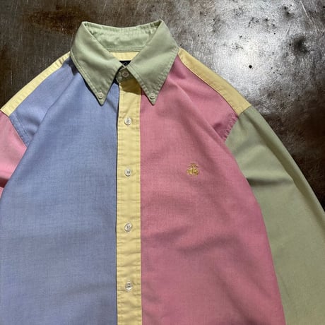 "Brooks Brothers"　Multicolor Oxford Shirt　SIZE : M