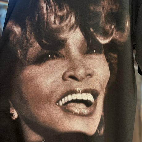 1990's "Tina Turner" Short Sleeve Tee  SIZE：XL