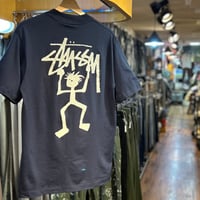 1990’s "STUSSY"  Shadow man    Short Sleeve Tee   SIZE：M