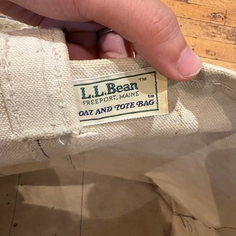 1970’s "L.L.Bean"  Boat and Toat  SIZE：Large