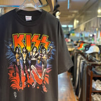1990's "KISS"  Band T-Shirt  SIZE：XL