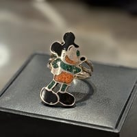 1980's "ZUNI" Silber Ring  SIZE：21号