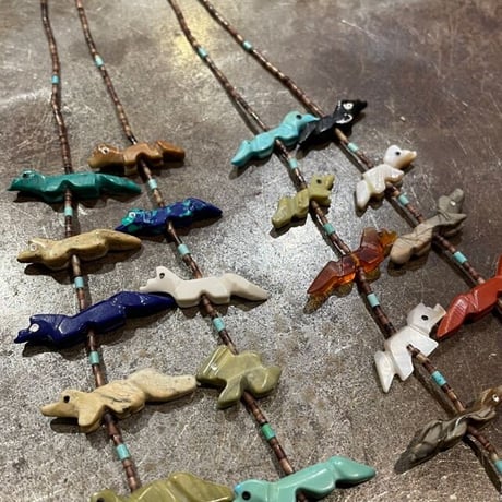 ~1980's "Zuni"　Fetish Necklace