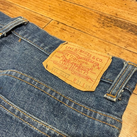 1970’s "Levi's"   517 Denim Pants  66Single   SIZE：W32 L32