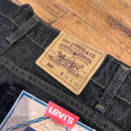 1990’s "Levi's"  505 Denim Pants 先染 Dead Stock!!   SIZE：W32L30