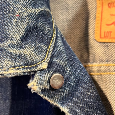 1960's "LEVI'S" DENIM JACKET SIZE : 46