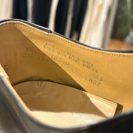 1940's "U.S.NAVY"  Serviceman Shoes  SIZE：9 1/2