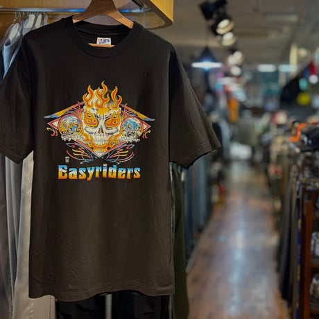 1990's "Easy Riders" Short Sleeve Tee  SIZE：XL